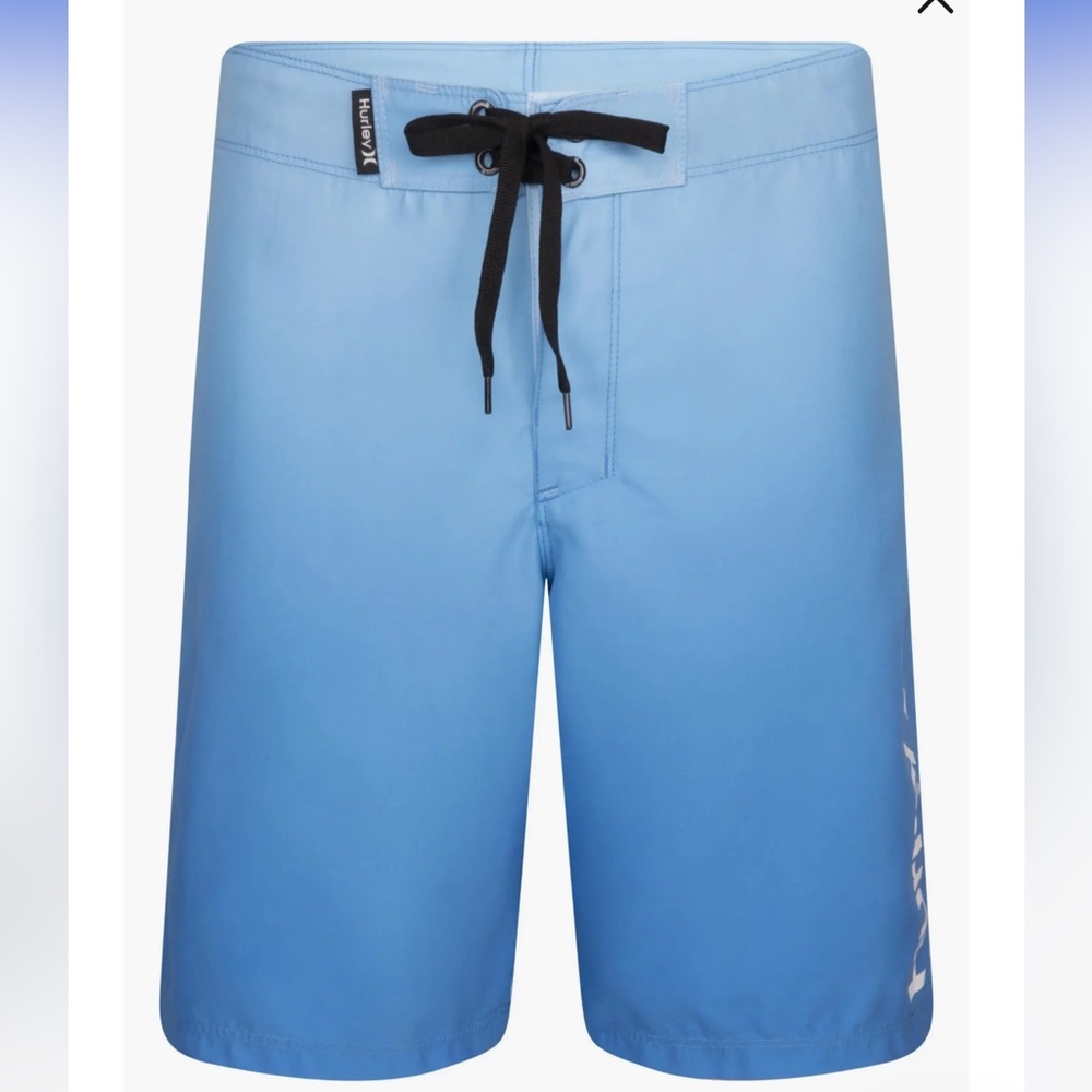 NWT Hurley Kids' Gradient Board Shorts blue dream - Picture 1 of 13